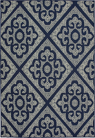 Oriental Weavers Marina 3804B Navy/Ivory Area Rug main image featured