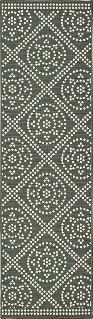 Oriental Weavers Marina 3969L Grey/Ivory Area Rug 2'3'' X 7'6'' Runner