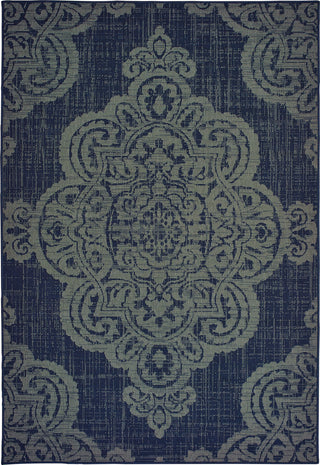 Oriental Weavers Marina 5929B Navy/Grey Area Rug main image Featured