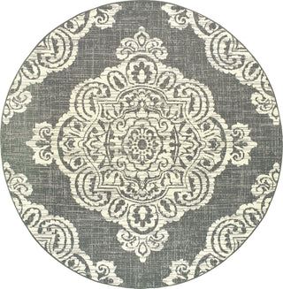 Oriental Weavers Marina 5929E Grey/Ivory Area Rug Round