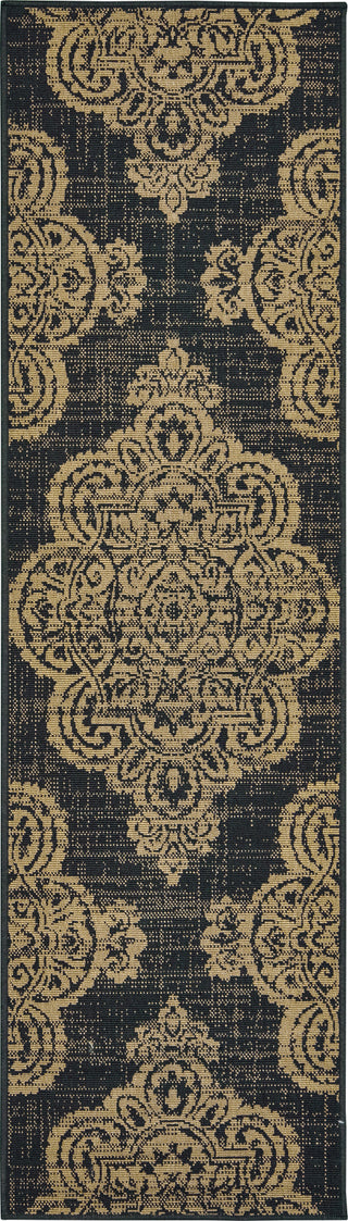 Oriental Weavers Marina 5929K Black/Tan Area Rug 2'3'' X 7'6'' Runner