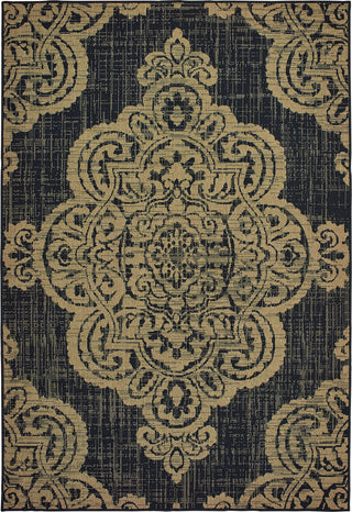 Oriental Weavers Marina 5929K Black/Tan Area Rug main image featured