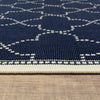 Oriental Weavers Marina 6025P Navy/Ivory Area Rug Pile Image