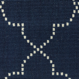 Oriental Weavers Marina 6025P Navy/Ivory Area Rug Close-up Image