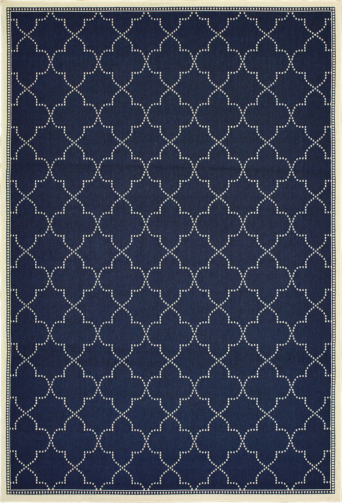 Oriental Weavers Marina 6025P Navy/Ivory Area Rug main image