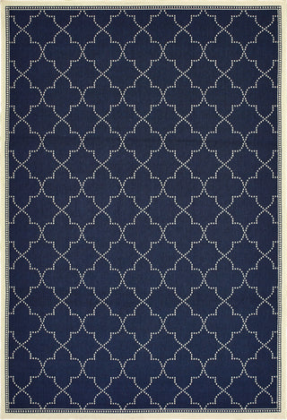 Oriental Weavers Marina 6025P Navy/Ivory Area Rug main image