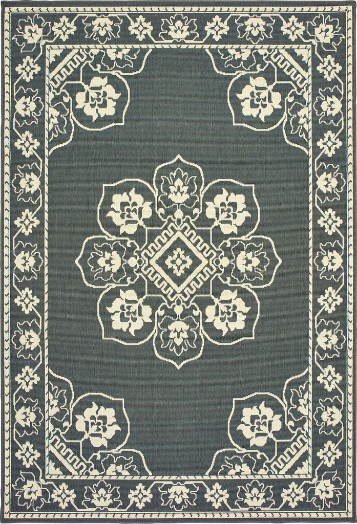 Oriental Weavers Marina 7764E Grey/Ivory Area Rug main image featured