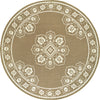 Oriental Weavers Marina 7764J Tan/Ivory Area Rug 7'10'' Round