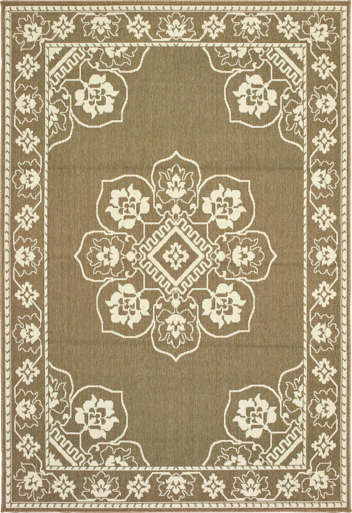 Oriental Weavers Marina 7764J Tan/Ivory Area Rug main image featured