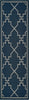 Oriental Weavers Marina 7765B Navy/Ivory Area Rug Runner 