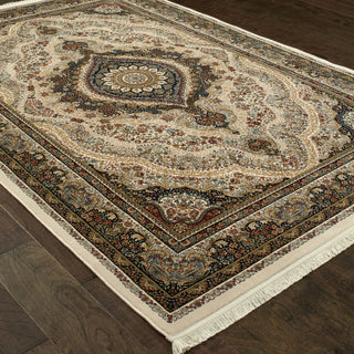 Oriental Weavers Masterpiece 111W2 Ivory/ Multi Area Rug On Wood