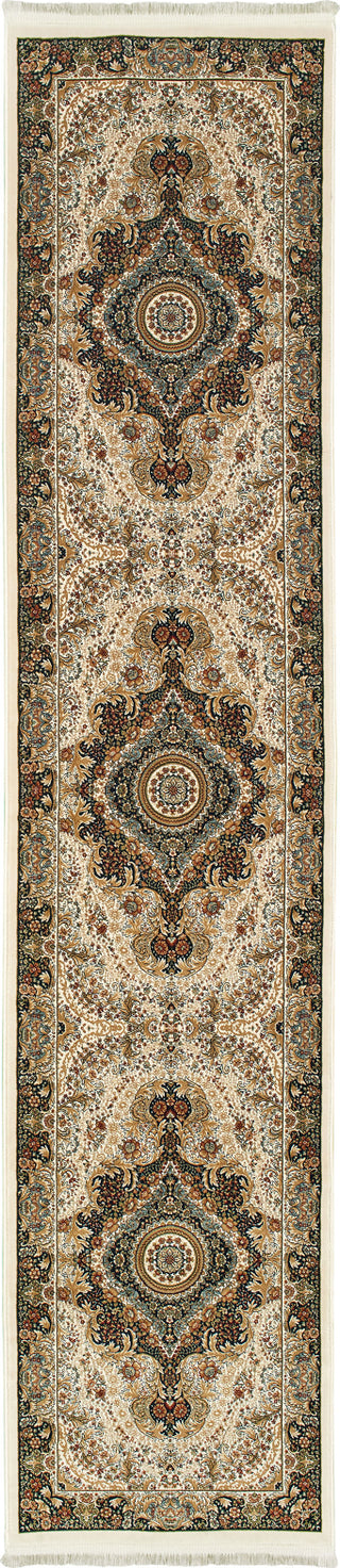 Oriental Weavers Masterpiece 111W2 Ivory/ Multi Area Rug 2'3'' X 10' Runner