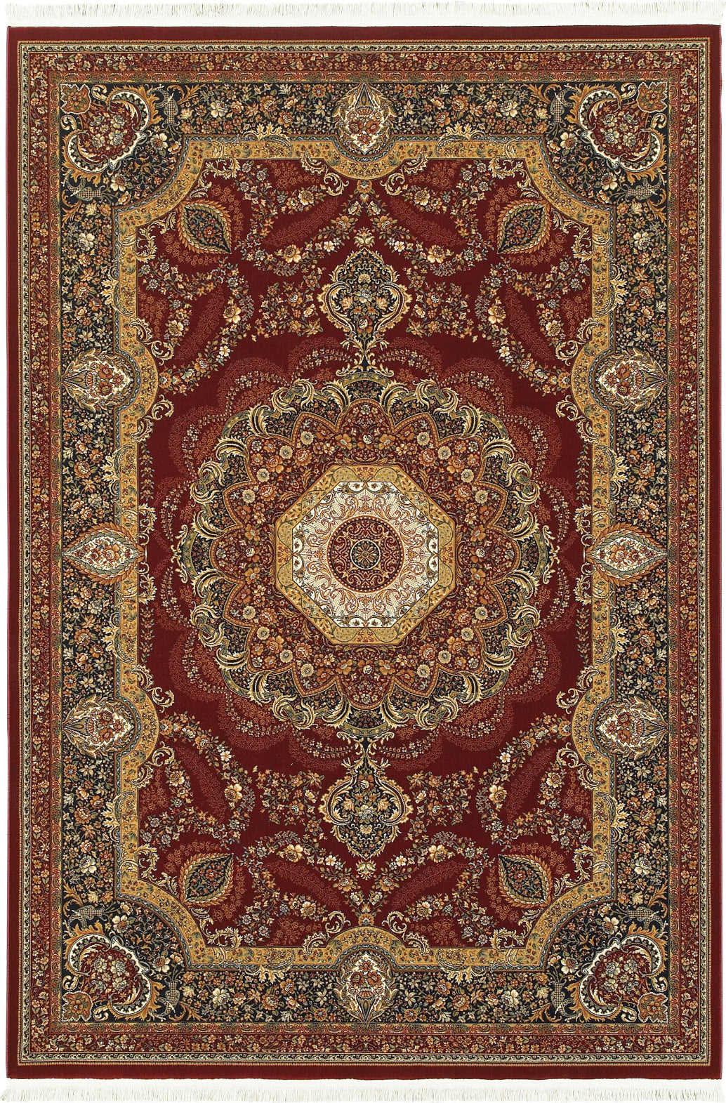 Oriental Weavers Masterpiece 113R2 Red/ Multi Area Rug main image featured