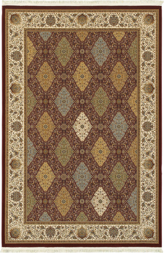 Oriental Weavers Masterpiece 530M2 Red/ Multi Area Rug main image featured