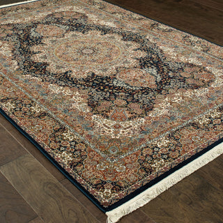 Oriental Weavers Masterpiece 5501K Black/ Multi Area Rug On Wood