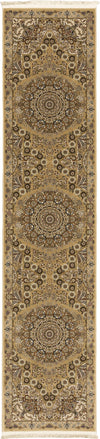 Oriental Weavers Masterpiece 8022J Gold Ivory Area Rug 2'3'' X 10' Runner 