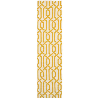 Pantone Universe Matrix 4260L Ivory/Yellow Area Rug Runner