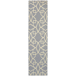 Pantone Universe Matrix 4267L Blue/Ivory Area Rug Runner