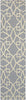 Pantone Universe Matrix 4267L Blue/Ivory Area Rug Runner