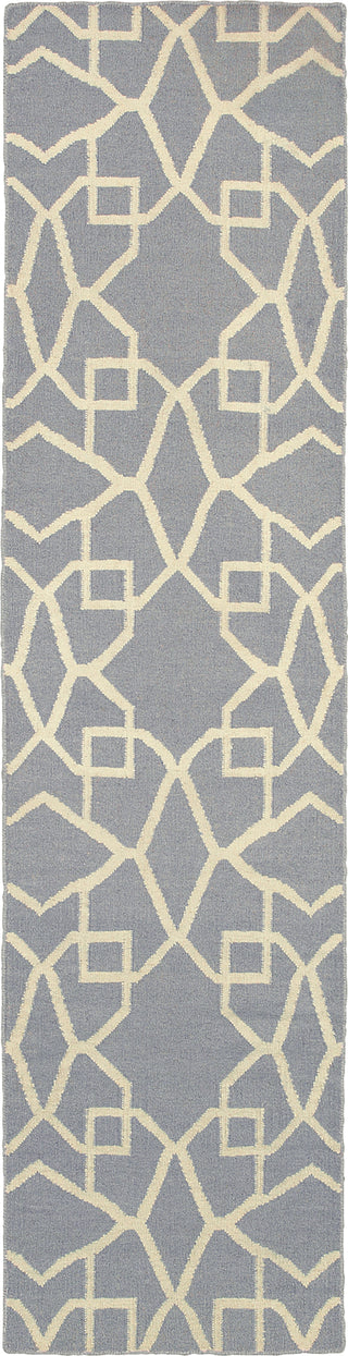 Pantone Universe Matrix 4267L Blue/Ivory Area Rug Runner