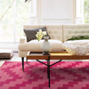 Pantone Universe Matrix 4714A Pink/Pink Area Rug Roomshot Feature