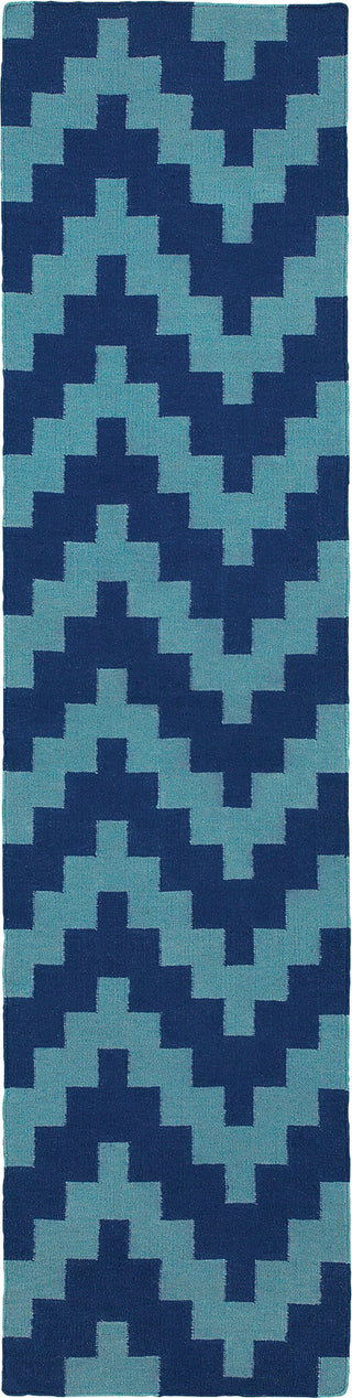 Pantone Universe Matrix 4714C Blue/Blue Area Rug Runner