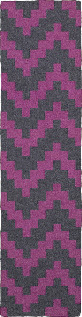 Pantone Universe Matrix 4714K Purple/Grey Area Rug Runner