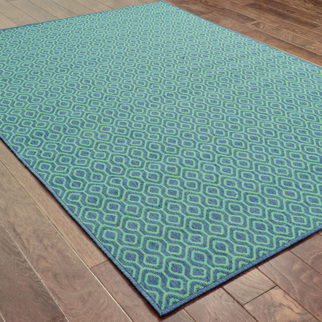 Oriental Weavers Meridian 1634Q Navy/Green Area Rug – Incredible Rugs ...