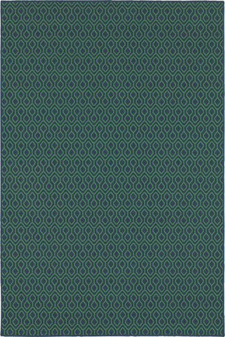 Oriental Weavers Meridian 1634Q Navy/Green Area Rug main image featured 