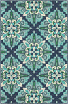 Oriental Weavers Meridian 2206B Blue/Green Area Rug main image