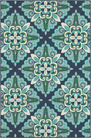 Oriental Weavers Meridian 2206B Blue/Green Area Rug main image