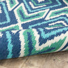 Oriental Weavers Meridian 2209B Navy/Green Area Rug Close-up Image