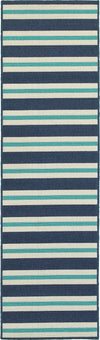 Oriental Weavers Meridian 5701B Blue/Ivory Area Rug Runner
