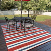 Oriental Weavers Meridian 5701R Red/Blue Area Rug Lifestyle Image Feature