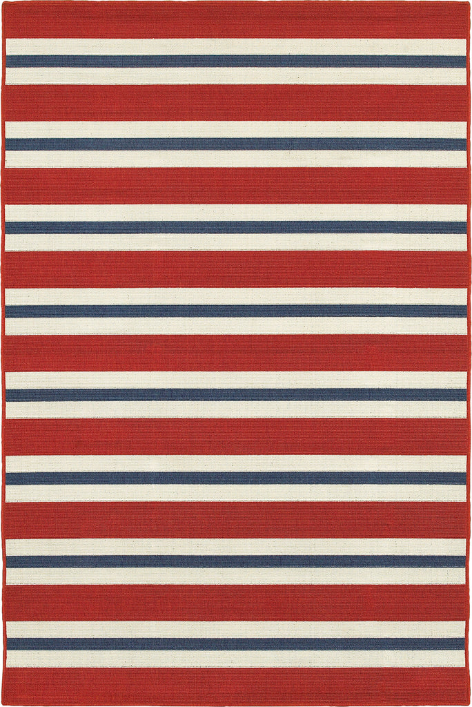 Oriental Weavers Meridian 5701R Red/Blue Area Rug main image