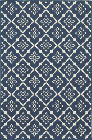 Oriental Weavers Meridian 5703B Navy/Ivory Area Rug main image