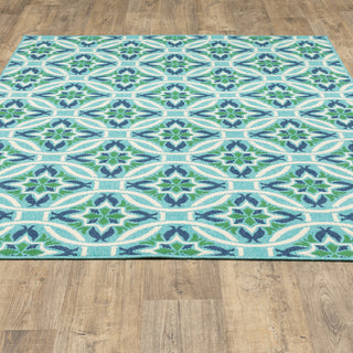 Oriental Weavers Meridian 5868L Blue/Green Area Rug Alternate Image