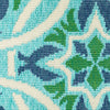 Oriental Weavers Meridian 5868L Blue/Green Area Rug Close-up Image