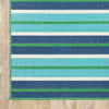 Oriental Weavers Meridian 9652F Blue/Green Area Rug Corner Image