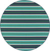 Oriental Weavers Meridian 9652F Blue/Green Area Rug Round