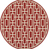 Oriental Weavers Meridian 9754R Red/Ivory Area Rug Round