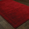 Oriental Weavers Mira 35107 Red/ Red Area Rug Detail Shot Feature