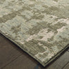 Oriental Weavers Montage 4928E Grey Green Area Rug Corner Featured