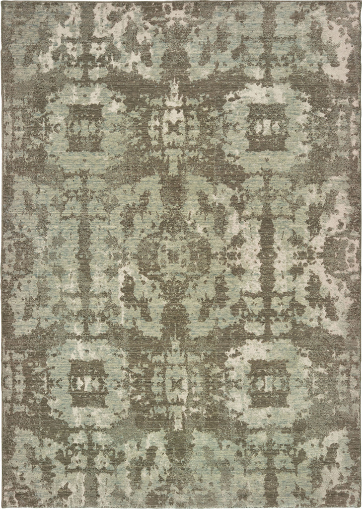 Oriental Weavers Montage 4928E Grey Green Area Rug main image