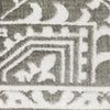 Oriental Weavers Montecito 1101W Grey/White Area Rug Close-up Image