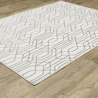 Oriental Weavers Montecito 4158W White/Grey Area Rug Alternate Image