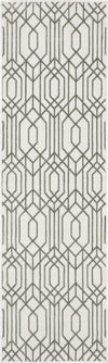 Oriental Weavers Montecito 4158W White/Grey Area Rug Runner Image
