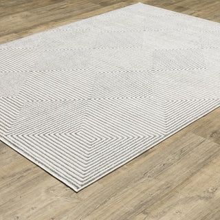 Oriental Weavers Montecito 8111W Grey/White Area Rug Alternate Image