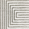 Oriental Weavers Montecito 8111W Grey/White Area Rug Close-up Image