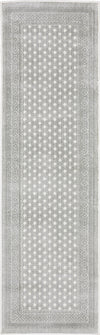 Oriental Weavers Montecito 094W8 White/Grey Area Rug Runner Image